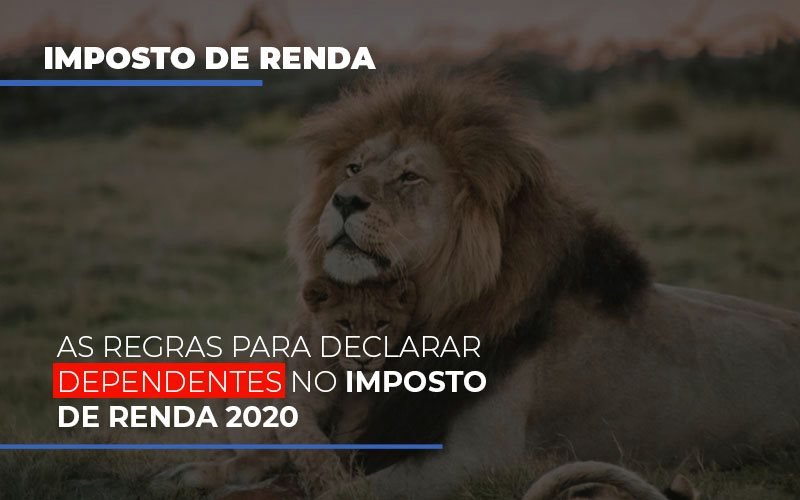 As Regras Para Declarar Dependentes No Imposto De Renda 2020 Notícias E Artigos Contábeis Notícias E Artigos Contábeis - Escritório Brasil de Contabilidade