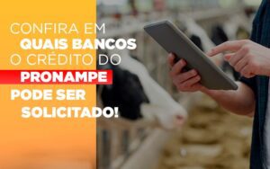 Confira Em Quais Bancos O Credito Pronampe Ja Pode Ser Solicitado Notícias E Artigos Contábeis Notícias E Artigos Contábeis - Escritório Brasil de Contabilidade